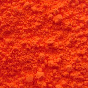 Pigment organique Orange fluorescent
