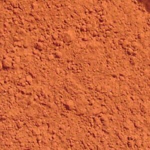 Pigment naturel Terre de Sienne brûlée