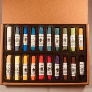 Coffret de 20 pastels tendres couleurs découvertes par L'Artisan Pastellier