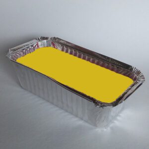 Barquette de 1 Kg de cire à cacheter - Jaune