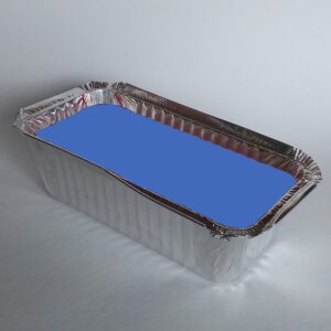 Barquette de 1 Kg de cire à cacheter - Nacre bleu