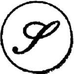 sceau laiton S