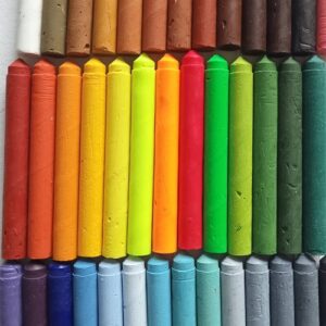 gamme pastels cire