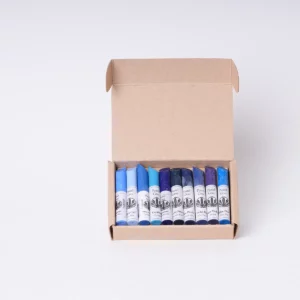 Coffret de 10 pastels à l’huile - Bleus