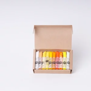 Coffret de 10 pastels à l’huile - Jaunes
