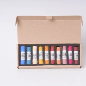 Coffret de 10 pastels secs - Portrait