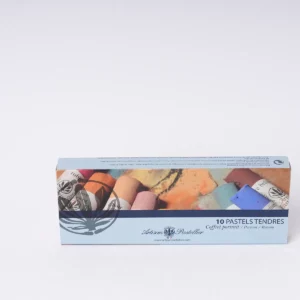 Set of 10 dry pastels - Portrait
