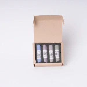 Coffret de 4 pastels secs - Gris