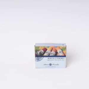 Coffret de 4 pastels secs - Ocres