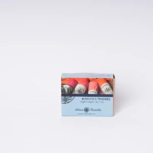 Coffret de 4 pastels secs - Rouges