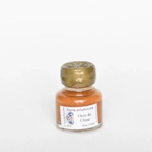 Encre d'enluminure - Ocre de Chine, 30 ml