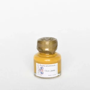 Encre d'enluminure - Ocre jaune, 30 ml