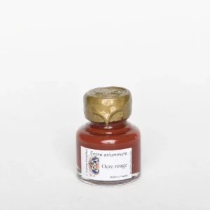 Encre d'enluminure - Ocre rouge, 30 ml