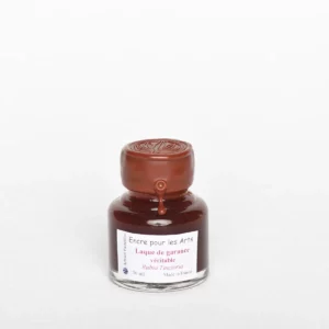 Encre pour les Arts - Laque rouge de garance véritable, 30 ml