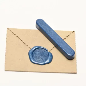 Bâton de cire à cacheter - Nacre bleu