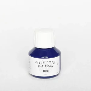 Fabric Paints - Blue, 50 ml