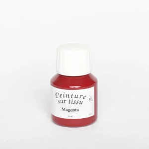 Peintures tissus - Magenta, 50 ml
